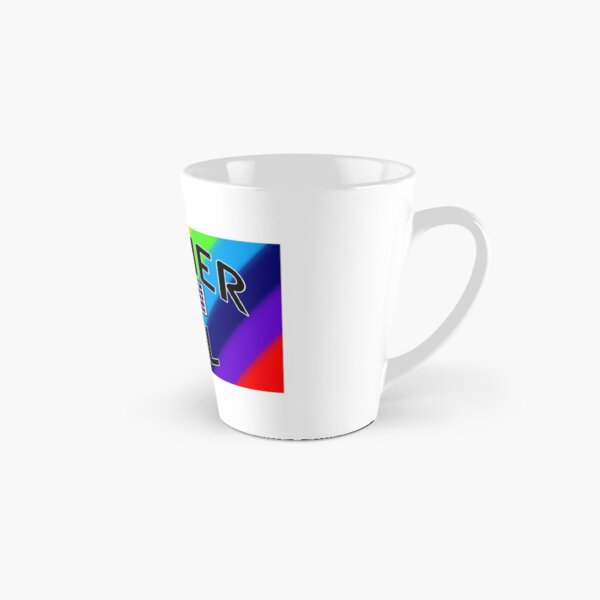 Rainbow Gaymer Girl Keyboard Lefty Mouse Logo Tall Mug