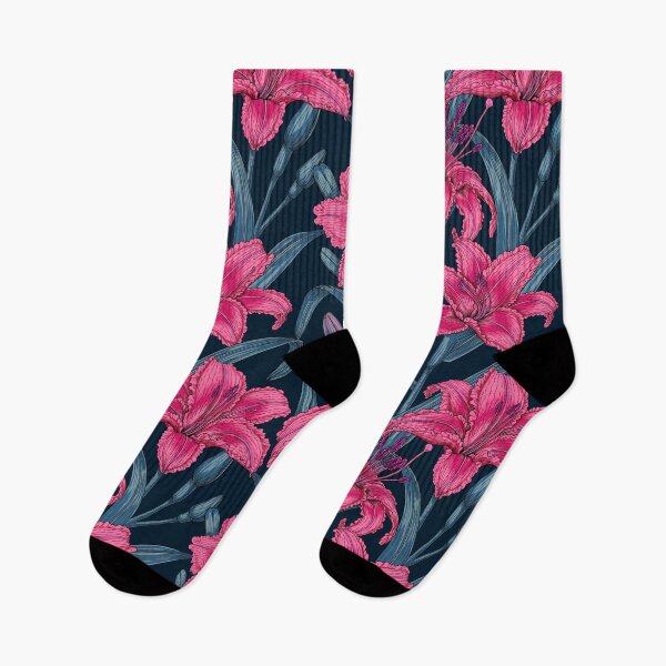 Artikelvorschau, Rosa Lilienblumen entworfen und verkauft von Katerina Mitkova Kirilova.