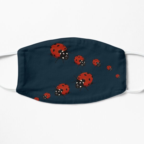 Ladybugs Flat Mask