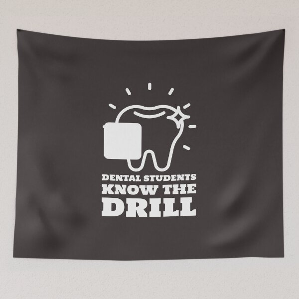 Item preview, Dental Students Know The Drill designed and sold by AscendMerch.