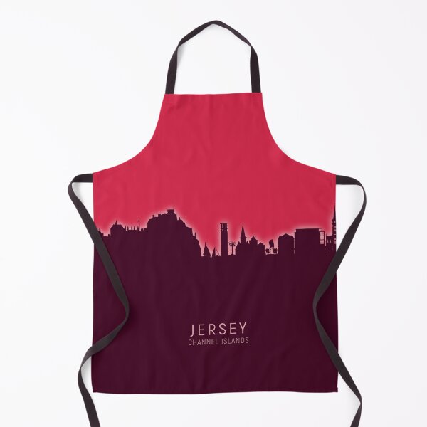 Item preview, Jersey Channel Islands Skyline designed and sold by ArtPrints.