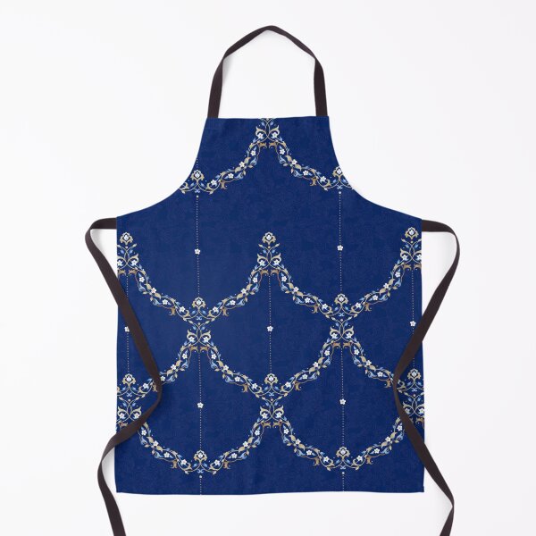 Item preview, Blue Flowers Pattern designed and sold by Anna Pogulyaeva.