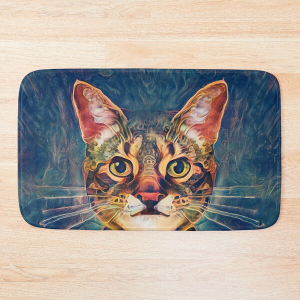 Item preview, Abstractions of abstract abstraction of cat designed and sold by blackhalt.