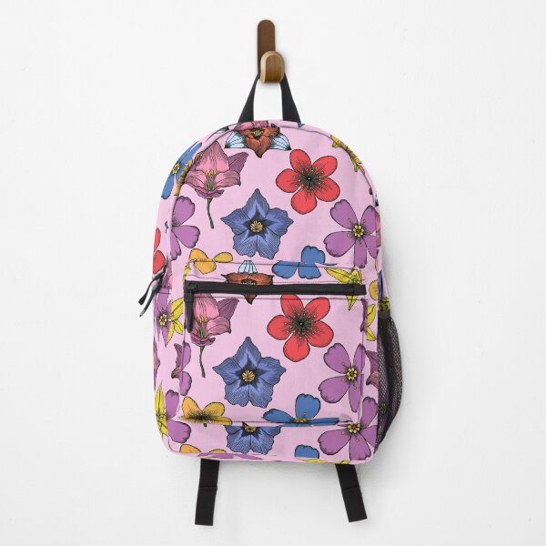 Item preview, Botanical Drawing Engraving Style Floral Pattern designed and sold by patternprint1.
