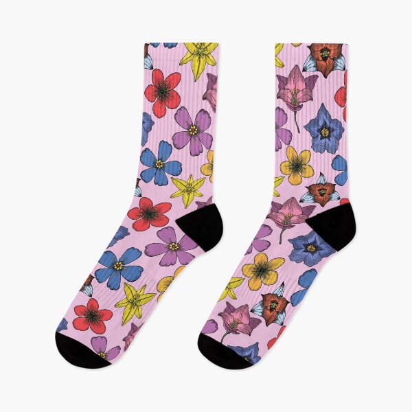 Item preview, Botanical Drawing Engraving Style Floral Pattern designed and sold by patternprint1.