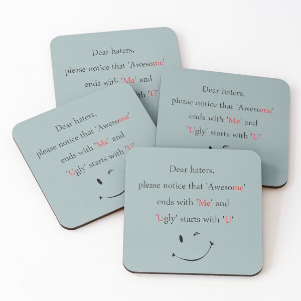 Item preview, Message for Haters designed and sold by Halalolo.