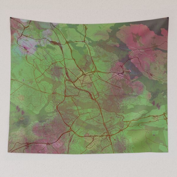 Item preview, Stockholm Sweden Street Map Green Planet designed and sold by IvonDesign.