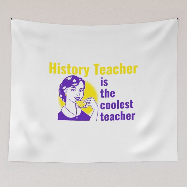Item preview, history teacher the coolest teacher designed and sold by amr badawy.