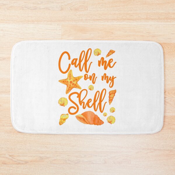 Item preview, Call Me On My Shell Orange designed and sold by autlu.