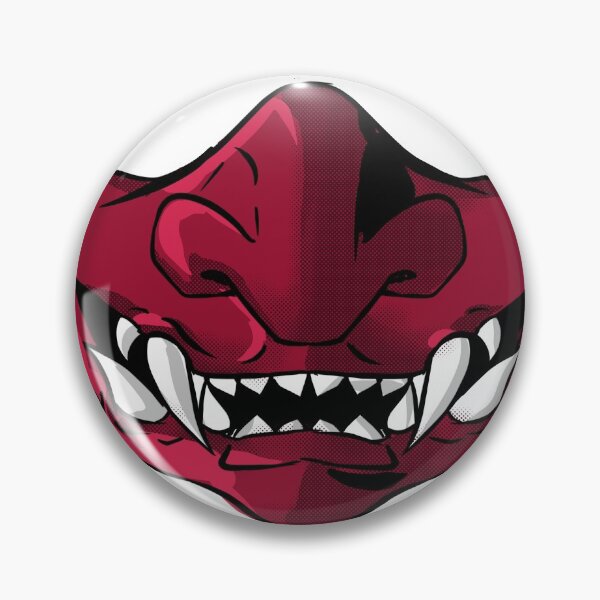 Item preview, Samurai demon mask designed and sold by Zherovan.
