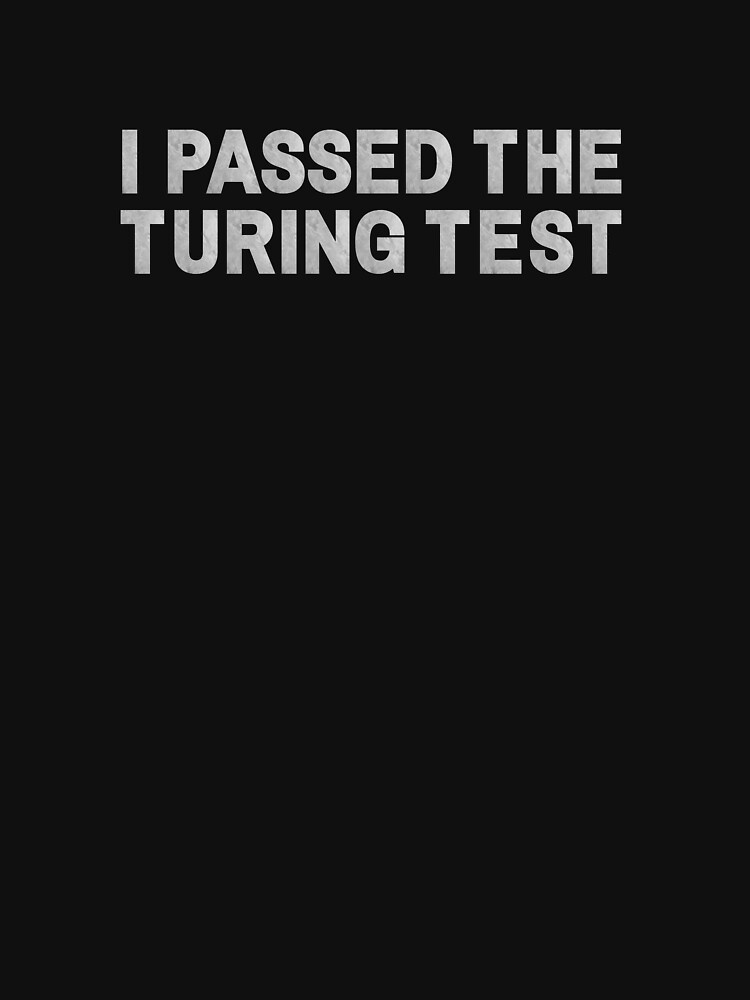 I passed the Turing test by AI-World