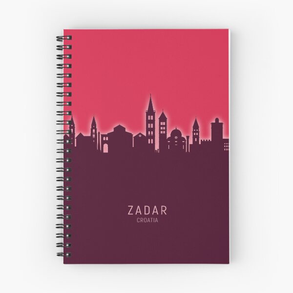 Artikelvorschau, Zadar Croatia Skyline entworfen und verkauft von ArtPrints.