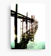 Pier to Nowhere Canvas Print
