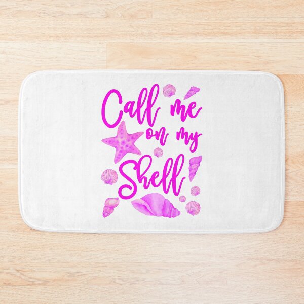 Item preview, Call Me On My Shell Pink designed and sold by autlu.