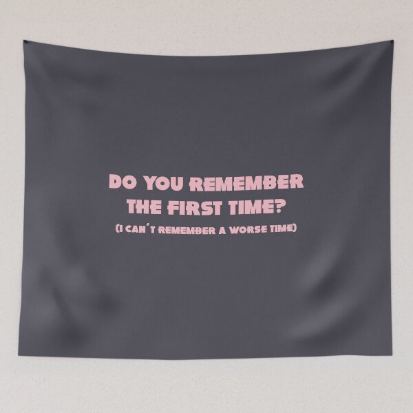 Item preview, Do you remember the first time, pink designed and sold by perezzzoso.