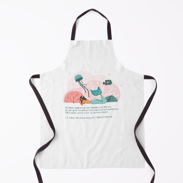 Item preview, Mythical Pastel Mermaid Fantasy Meets T.S Eliot designed and sold by flying-flamingo.