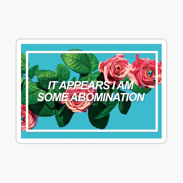 Abomination Sticker