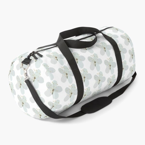 White Blossom Duffle Bag