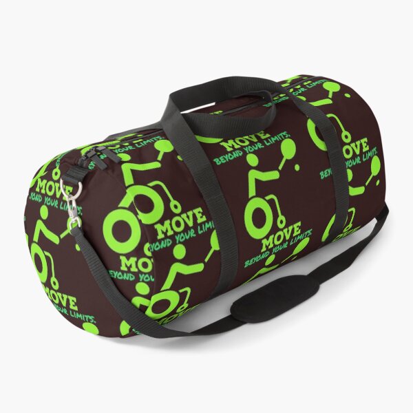 Item preview, move beyond your limits. differently abled individual, playing tennis designed and sold by doctors-apparel.
