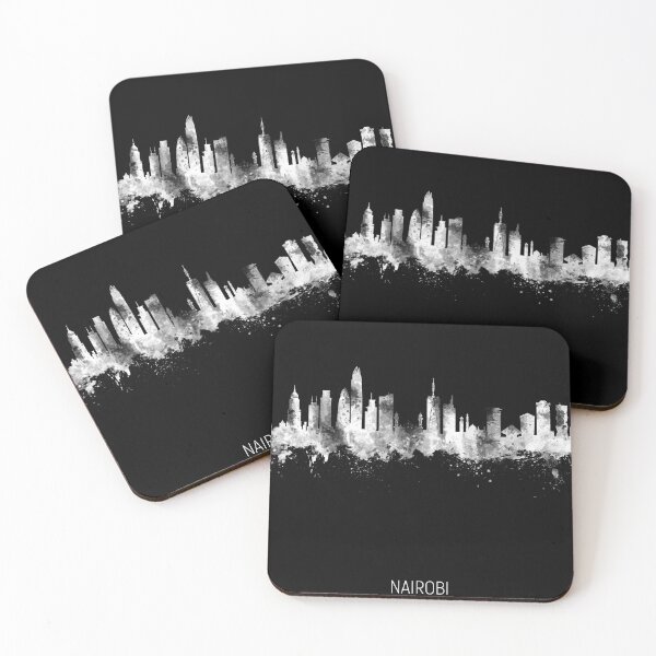 Item preview, Nairobi Kenya Skyline designed and sold by ArtPrints.