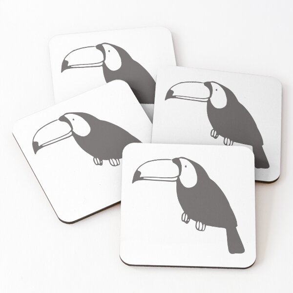 Item preview, Black and White Toucan designed and sold by flying-flamingo.