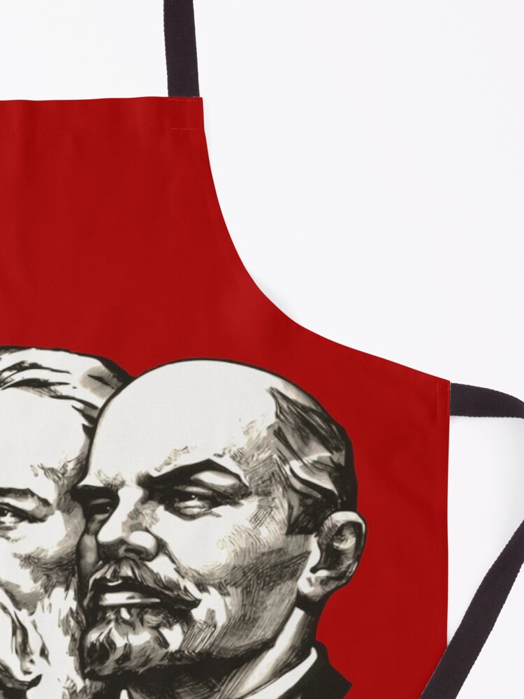 Alternate view of Marx, Engels and Lenin Apron