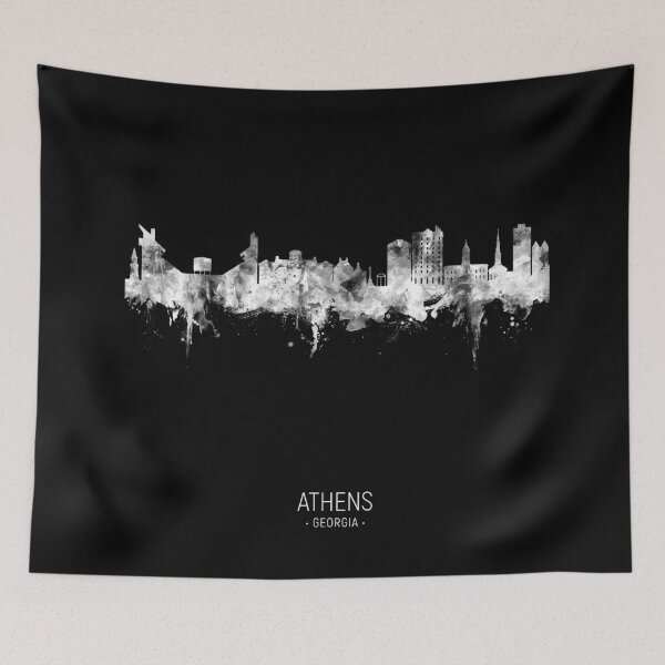 Item preview, Athens Georgia Skyline designed and sold by ArtPrints.