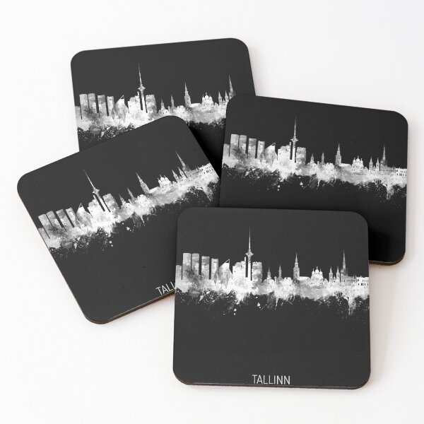 Item preview, Tallinn Estonia Skyline designed and sold by ArtPrints.