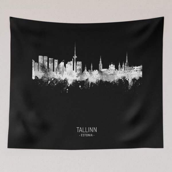 Item preview, Tallinn Estonia Skyline designed and sold by ArtPrints.