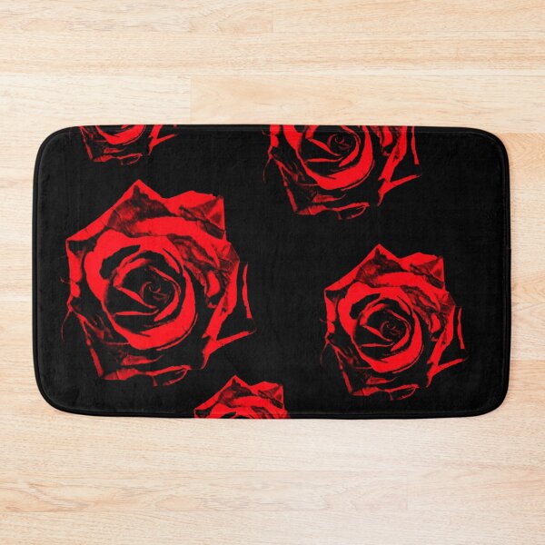 Item preview, Rose Pattern (acrylic/digital painting) designed and sold by DoggoTankDesign.