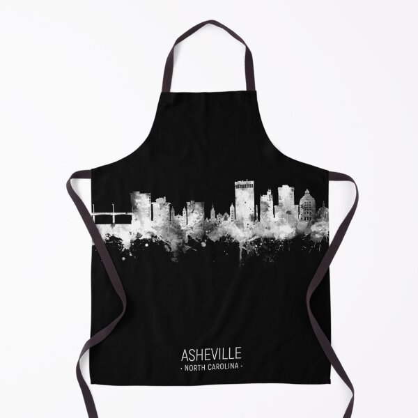 Item preview, Asheville North Carolina Skyline designed and sold by ArtPrints.