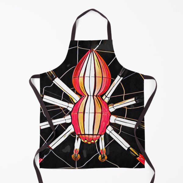 Item preview, Neon electric Red back Spider Spinning his Web. designed and sold by NatanDesigns.