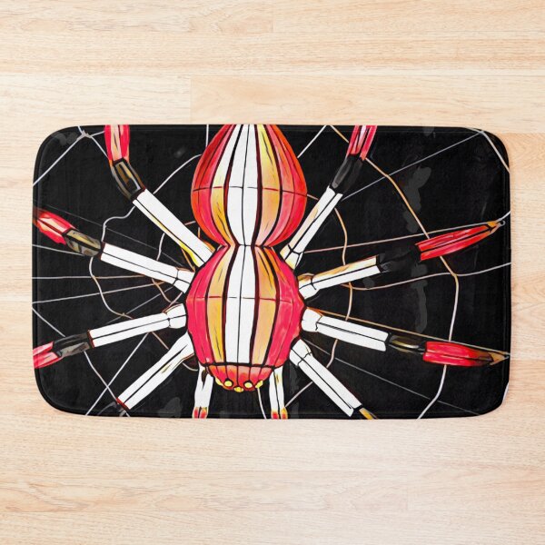 Item preview, Neon electric Red back Spider Spinning his Web. designed and sold by NatanDesigns.