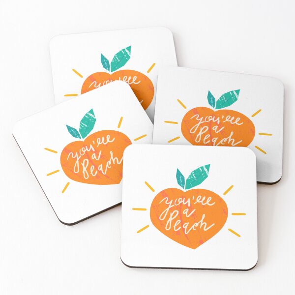 Item preview, You're A Peach  designed and sold by flying-flamingo.