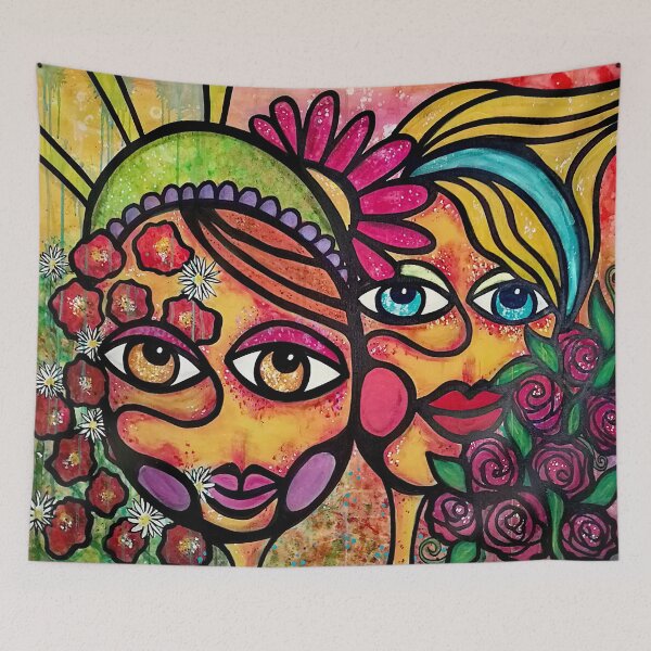 Item preview, Floral Friends Folklore designed and sold by evastina.