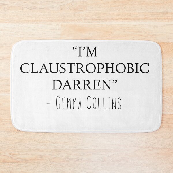 Item preview, I'm Claustrophobic Darren designed and sold by Raw Creative Prints.