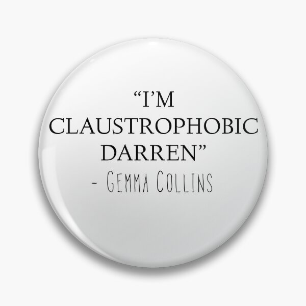 Item preview, I'm Claustrophobic Darren designed and sold by Raw Creative Prints.