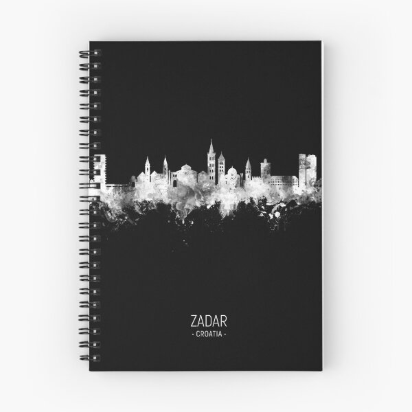 Artikelvorschau, Zadar Croatia Skyline entworfen und verkauft von ArtPrints.