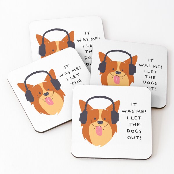 Item preview, He let the dogs out! designed and sold by ThommyBLN.