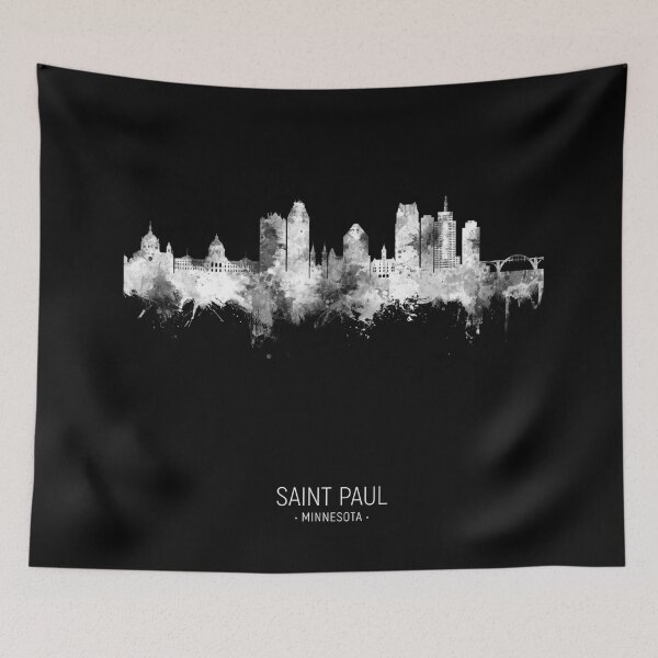 Item preview, Saint Paul Minnesota Skyline designed and sold by ArtPrints.
