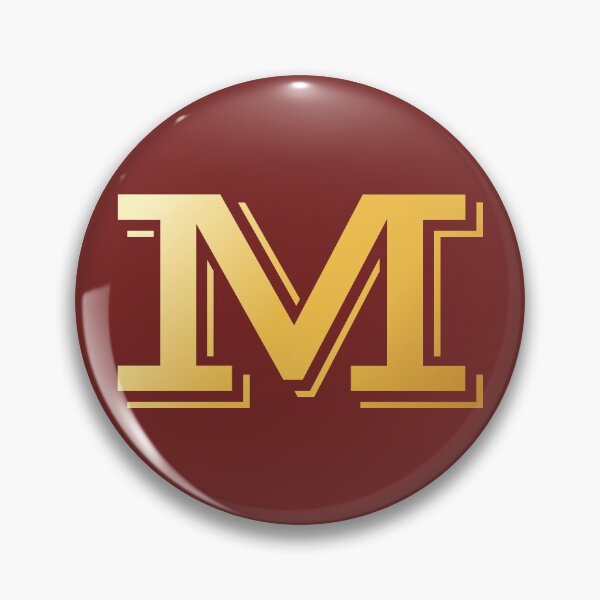 Item preview, Gold Monogram Initial Letter M designed and sold by BleuSky.