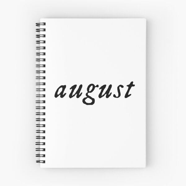 Item preview, august designed and sold by writetyperr.
