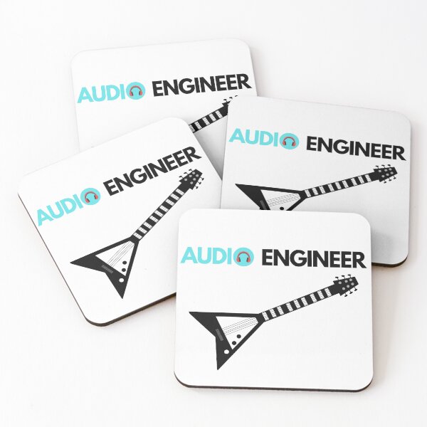 Item preview, Audio Technician and engineer Cool Electric Guitar  designed and sold by OneTimeEngineer.