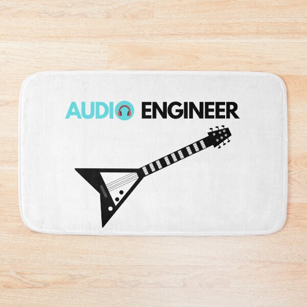 Item preview, Audio Technician and engineer Cool Electric Guitar  designed and sold by OneTimeEngineer.