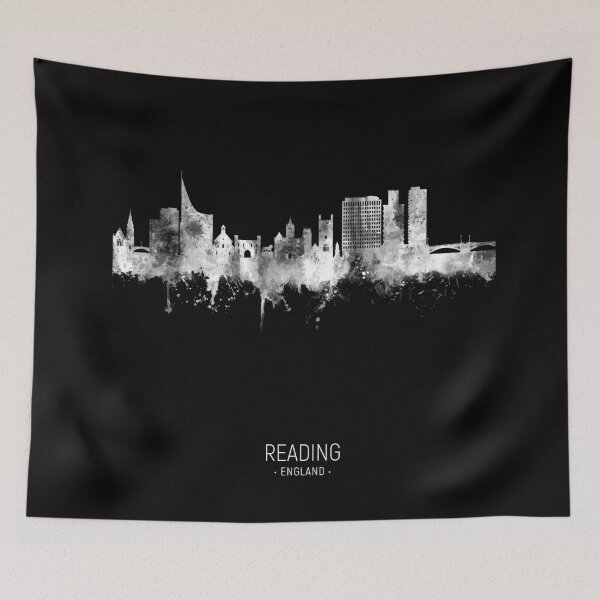 Artikelvorschau, Reading England Skyline entworfen und verkauft von ArtPrints.