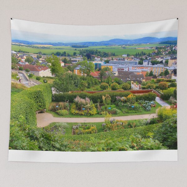 Item preview, Melk Abbey garden and town, Austria designed and sold by FranWest.