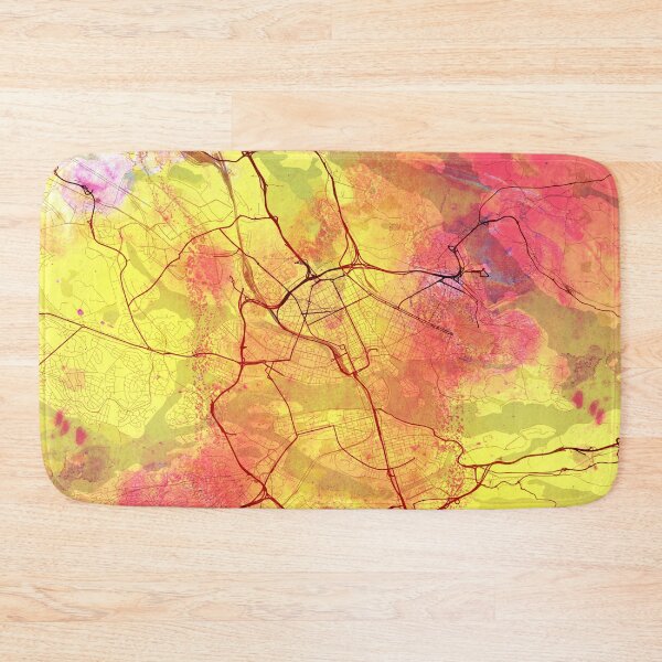 Item preview, Stockholm Sweden Street Map Magma Eruption designed and sold by IvonDesign.