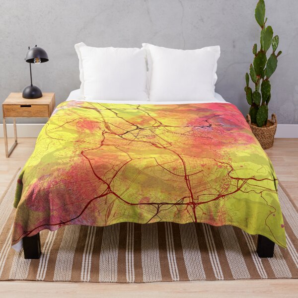Item preview, Stockholm Sweden Street Map Magma Eruption designed and sold by IvonDesign.