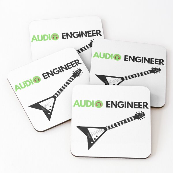 Item preview, Audio Technician Audio Engineer Cool Electric Guitar  designed and sold by OneTimeEngineer.