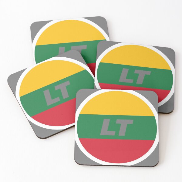 Item preview, Lithuania | Round Flag With Country Code designed and sold by CarlosAlberto.